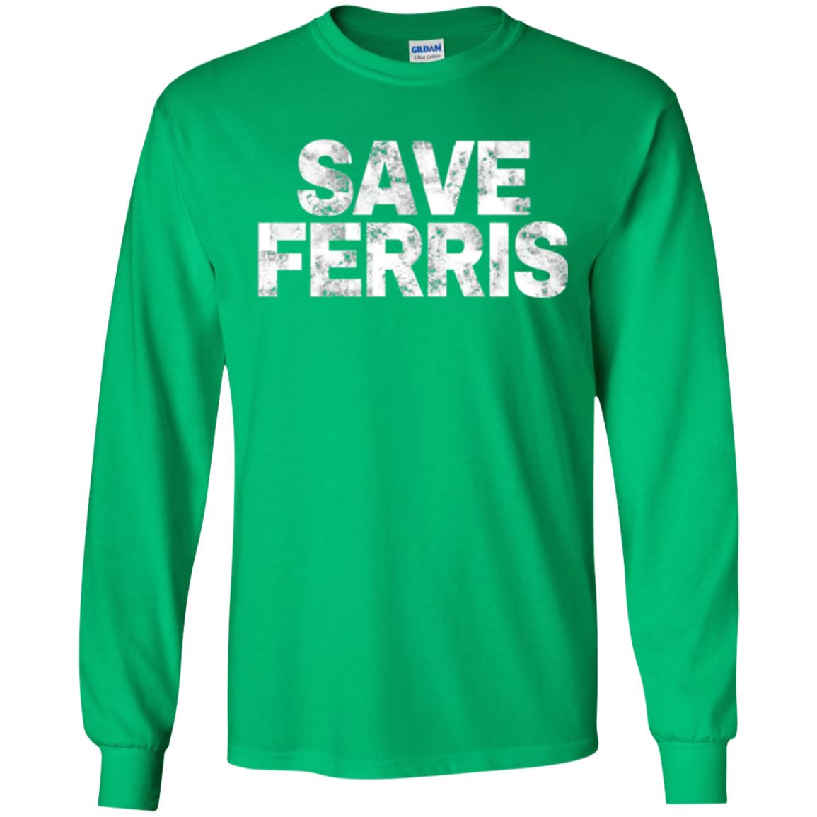 Movie T-shirt Save Ferris 80s Irish Green