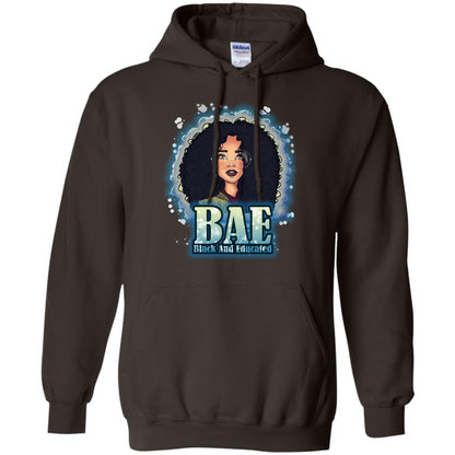 Bae Shirt Black And Educated Dark Chocolate