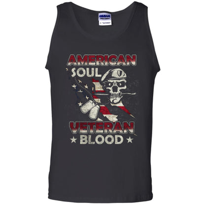American Soul Veteran Blood Shirt Black