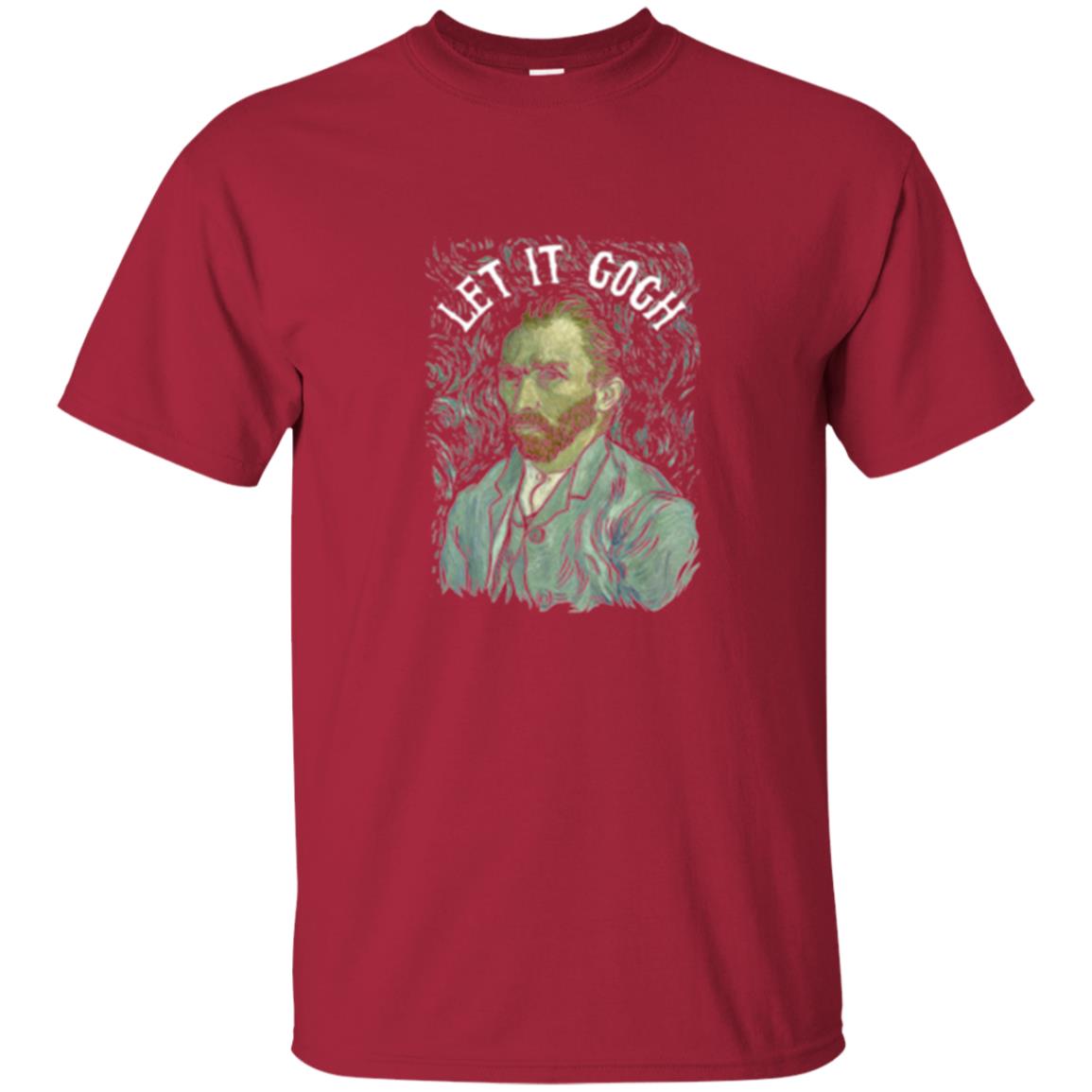 Artist T-shirt Vincent Van Let It Gogh Cardinal