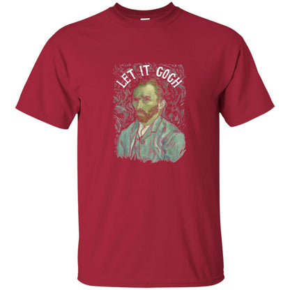 Artist T-shirt Vincent Van Let It Gogh Cardinal