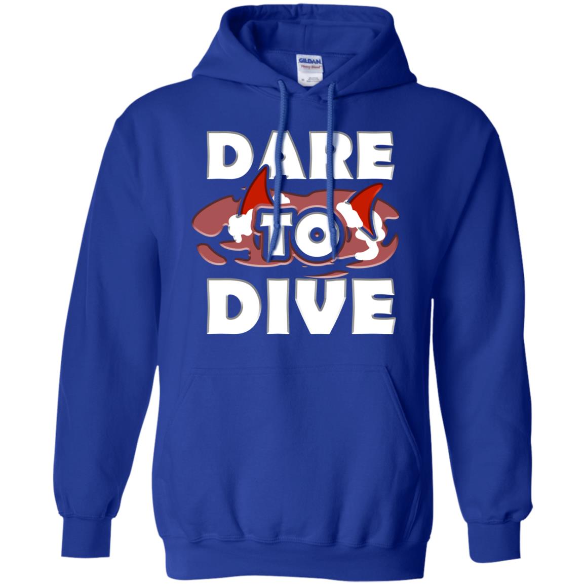 Every Day Of Dare To Dive Shark T-shirt 2018 Royal
