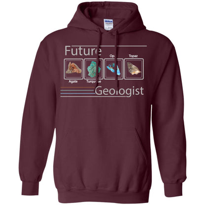 Science T-shirt Future Geologist Maroon