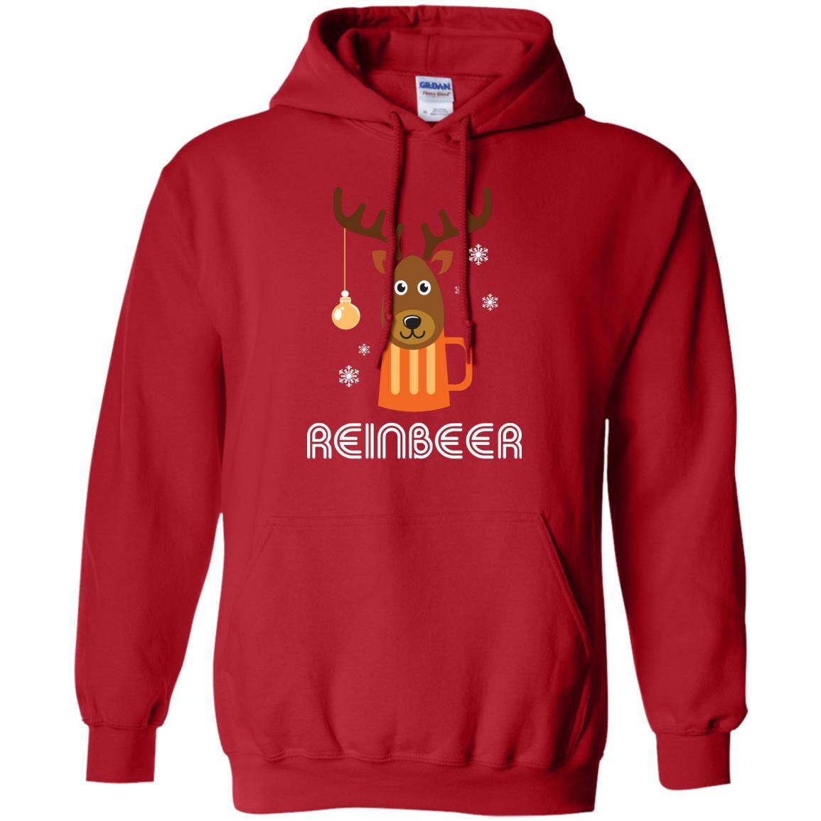 Christmas T-shirt Reinbeer Red