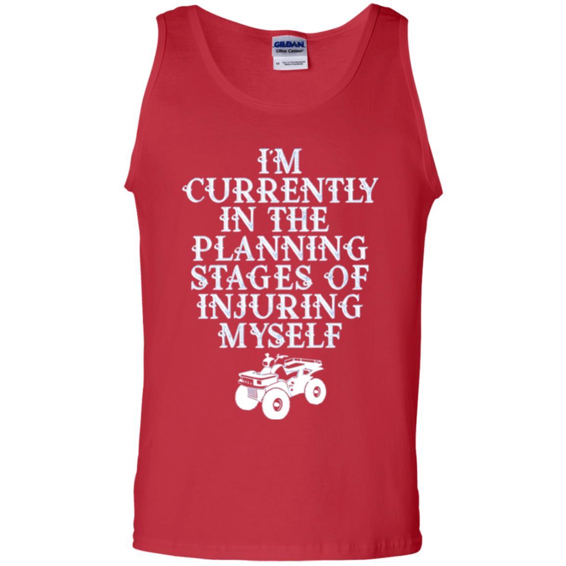 Four Wheeling T-shirt I'm Currently In The Planning Stages Red