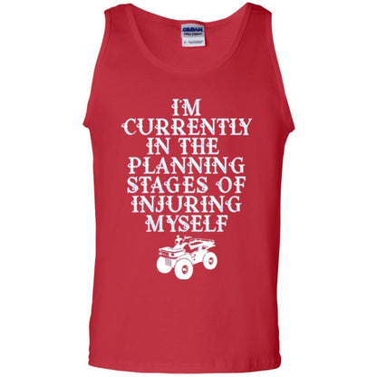 Four Wheeling T-shirt I'm Currently In The Planning Stages Red
