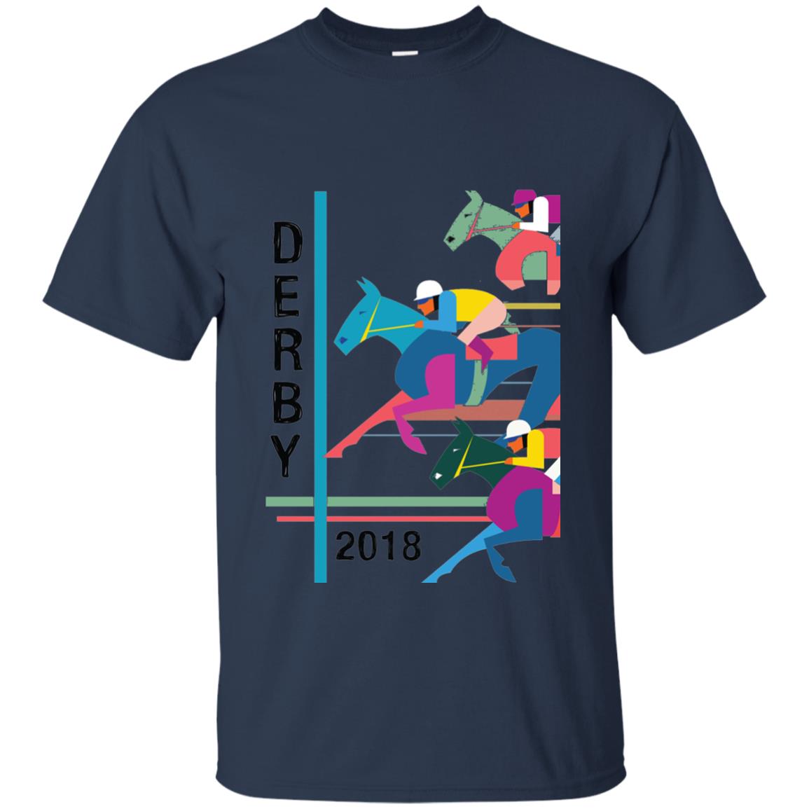 Kentucky Horse Racing Derby Day Shirt 2018 Navy