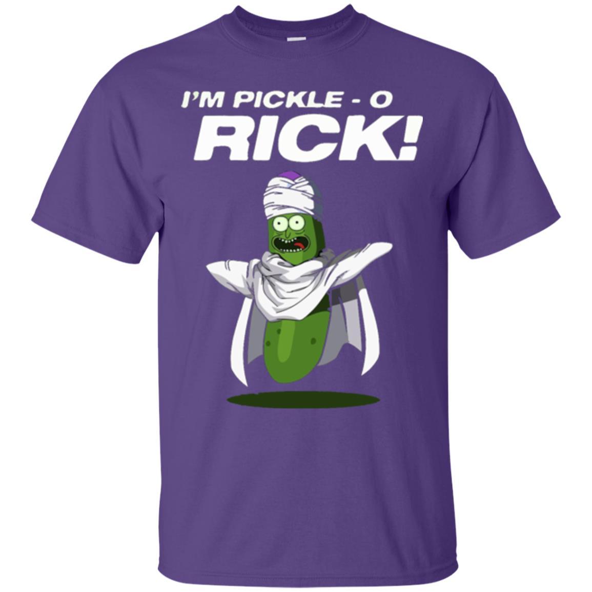Rick Morty T-shirt I'm Pickle O Rick Purple