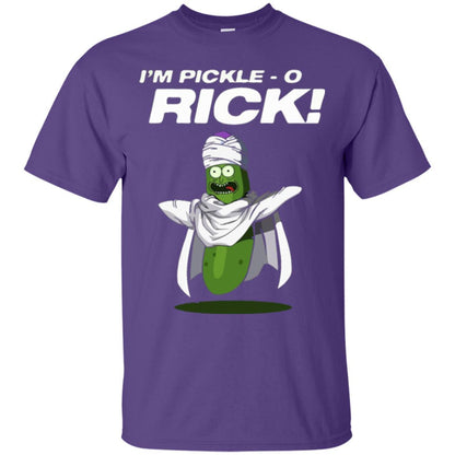 Rick Morty T-shirt I'm Pickle O Rick Purple