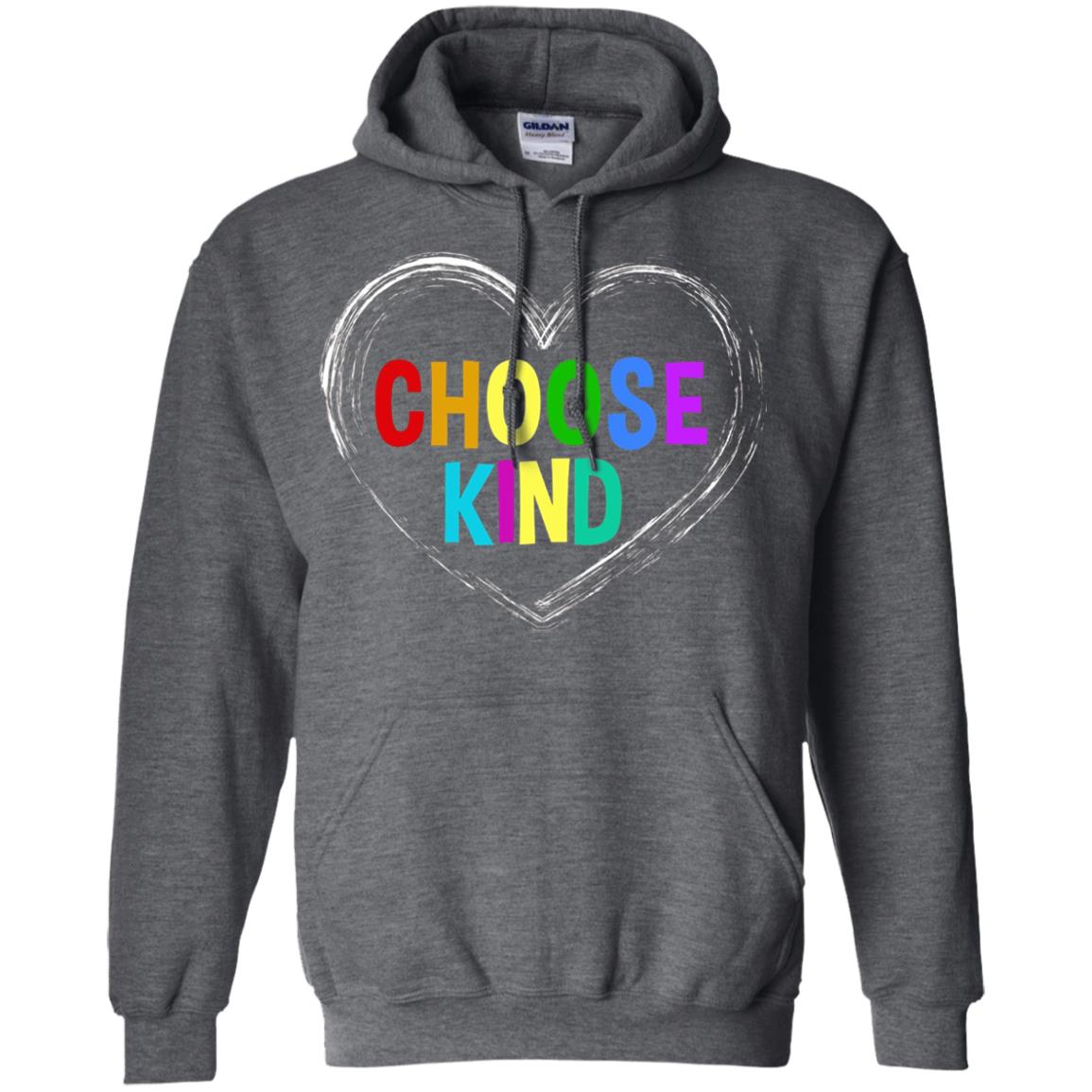 Choose Kind Anti Bullying T-shirt Dark Heather