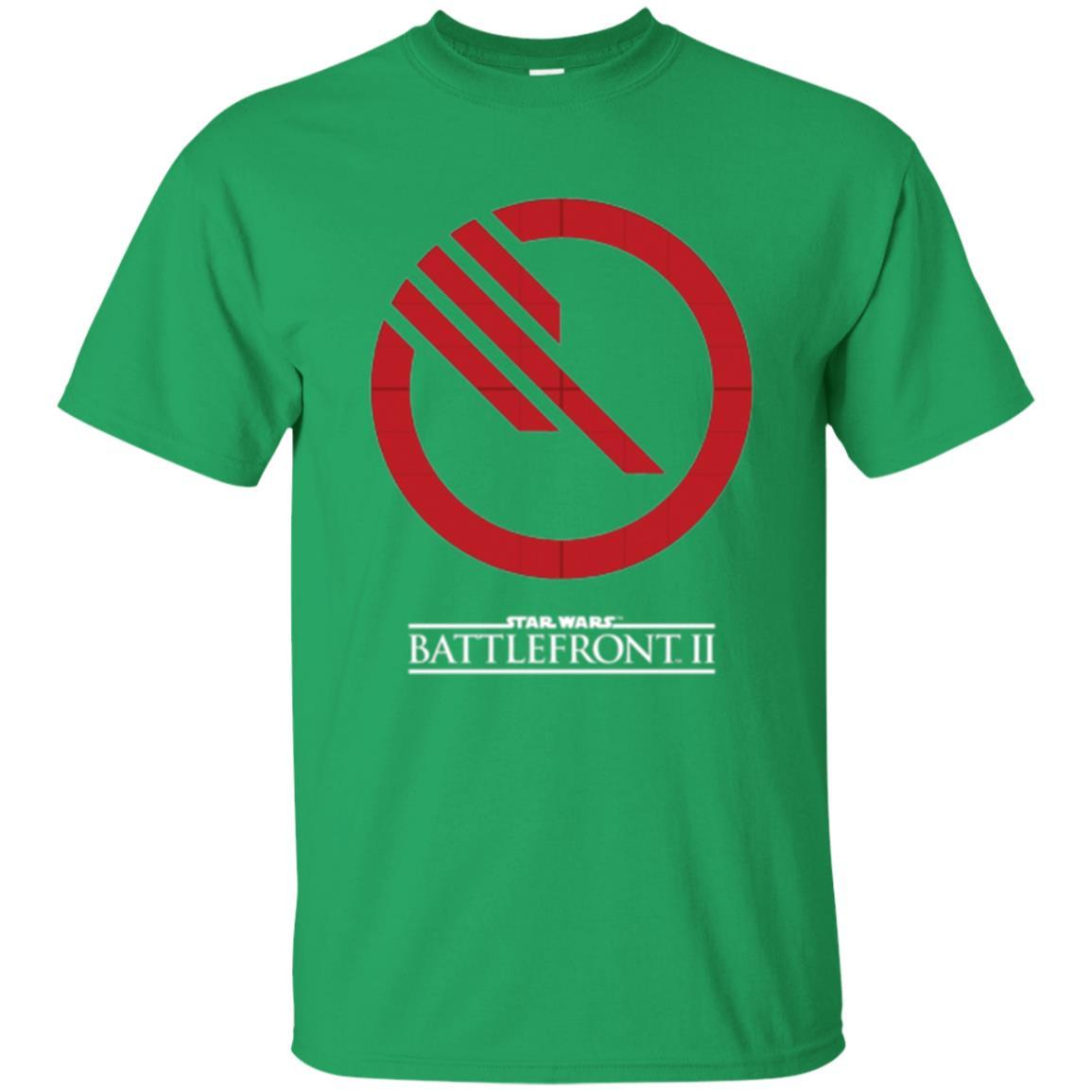 Film T-shirt Battlefront Ii Inferno Squad Logo Graphic Irish Green