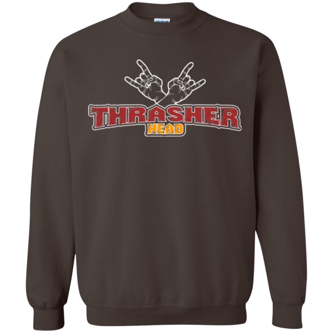 Thrasher Head T-shirt Dark Chocolate