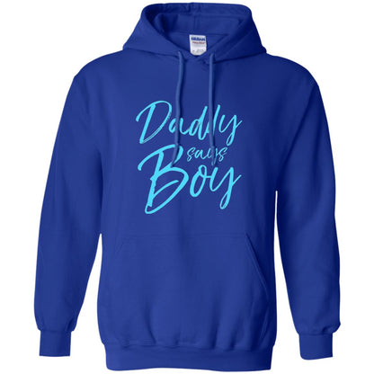 Daddy Says Boy Blue Gender Reveal Announcement Royal