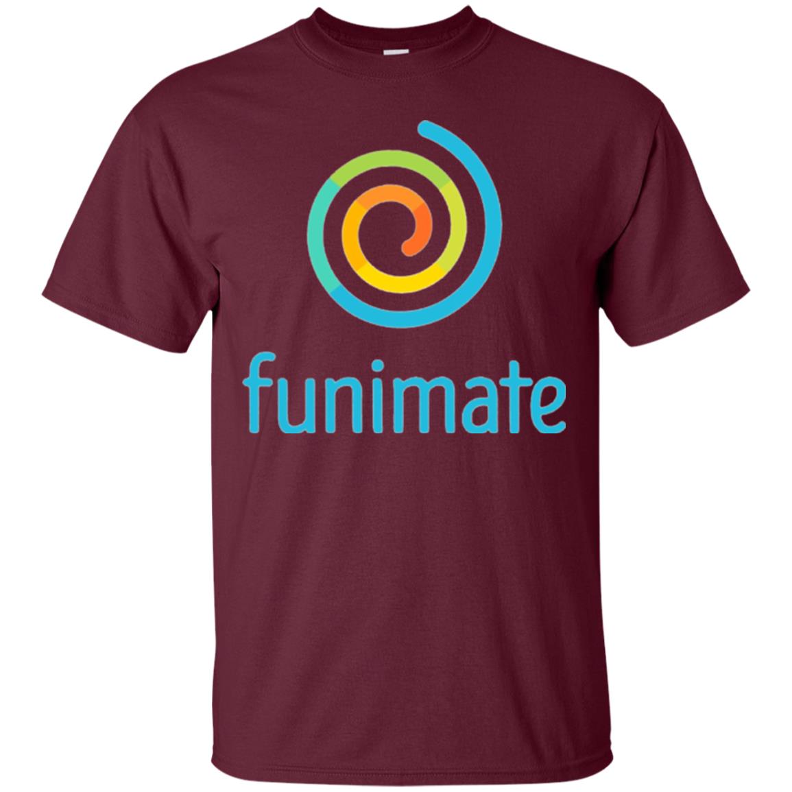 Offical Funimate T-shirt Maroon