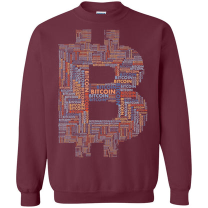 Bitcoin T-shirt Maroon