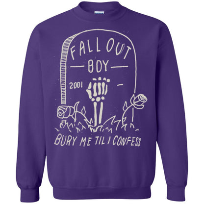 Fall Out Boy Bury Me Till I Confess T-shirt Purple