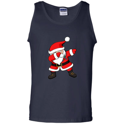 Christmas T-shirt Dabbing Santa Claus Christmas Dab Novelty Navy