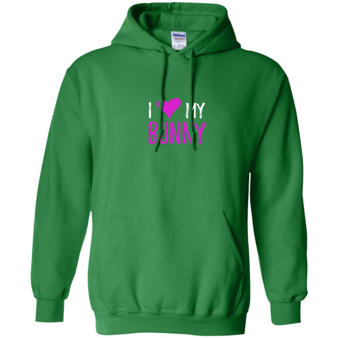 Bunny Rabbit Mom Shirt I Love My Bunny Irish Green
