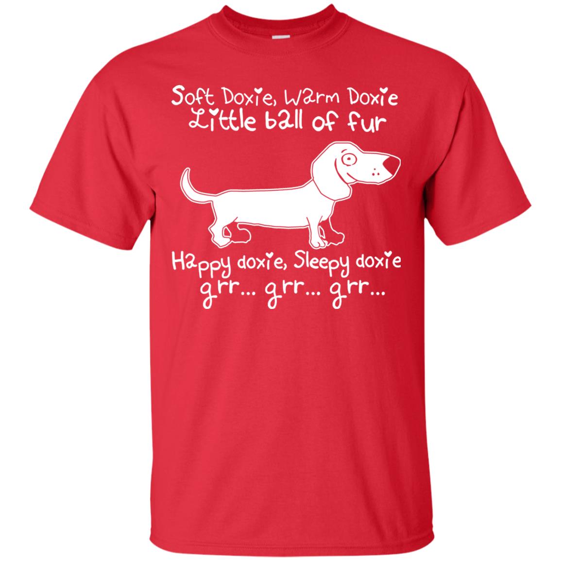 Soft Warm Happy Sleepy Doxie Little Ball Of Fur Dachshund Red