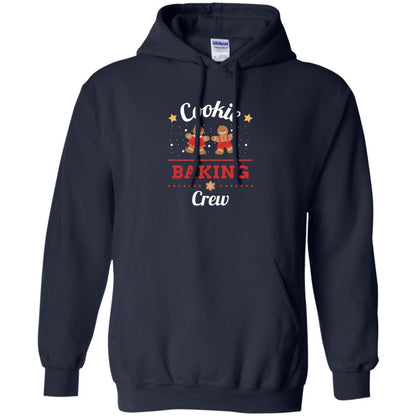Christmas T-shirt Gingerbread Cookie Baking Crew Navy