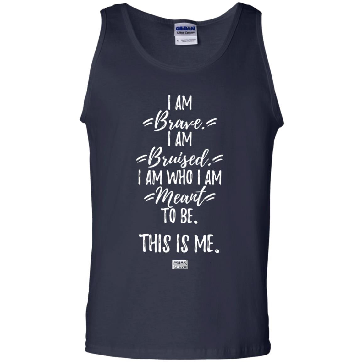 Brave This Is Me Proud Musical Theatre Performer T-shirt Navy