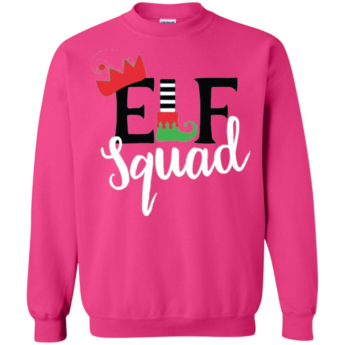 Christmas T-shirt Elf Squad Heliconia