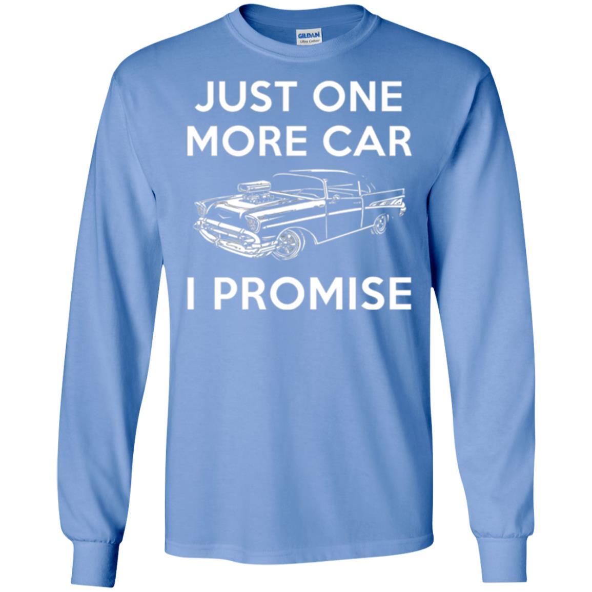 Car Lover T-shirt Just One More Car Carolina Blue
