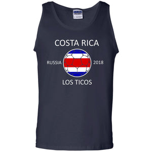 Costa Rica Soccer Team Football Fan Russia 2018 T-shirt