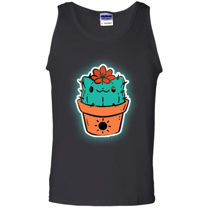 Cat Lover T-shirt Cactus Dog Catcus Black