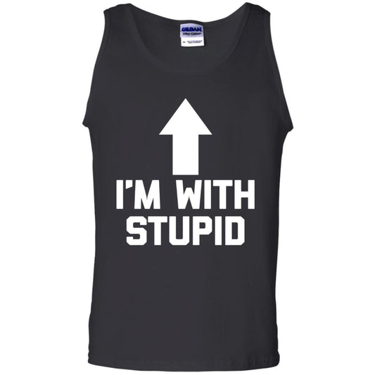 I'm With Stupid T-Shirt Black Small