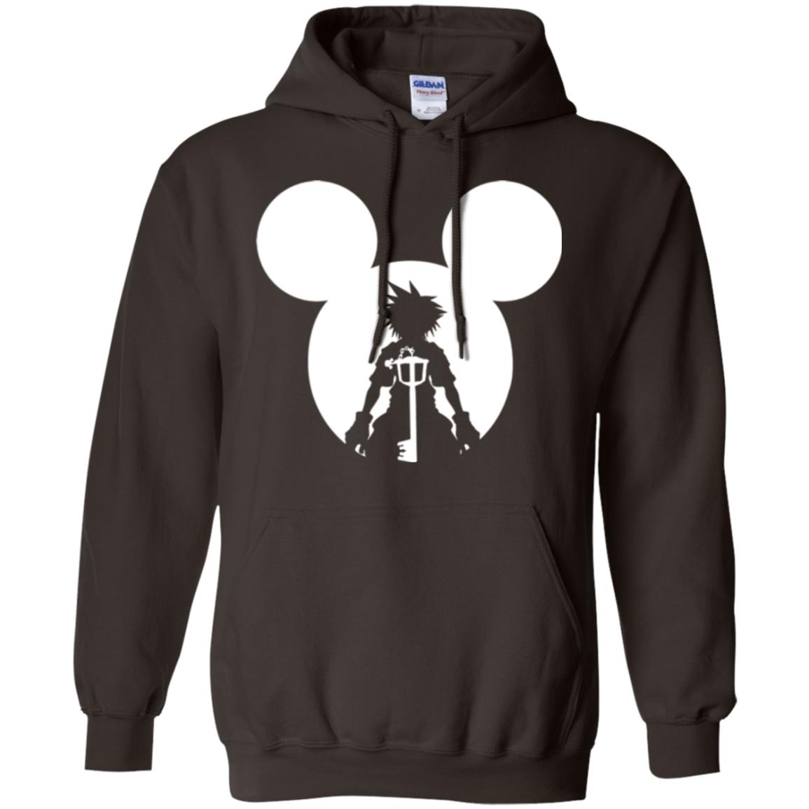 Mickey Lovers T-shirt Disney Kingdom Hearts Dark Chocolate