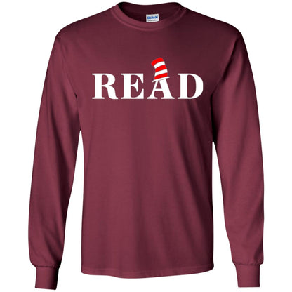 Read Book Lover National Wear Red Day T-shirt Maroon