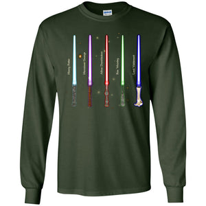 Harry Potter Lightsaber Wands Movie Fan T-shirtG240 Gildan LS Ultra Cotton T-Shirt