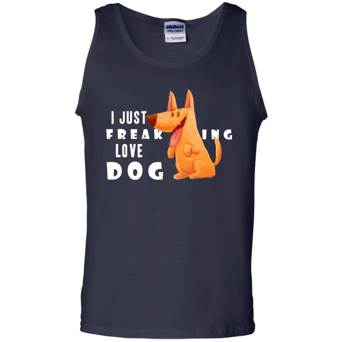 I Just Freaking Love Dog Shirt Navy