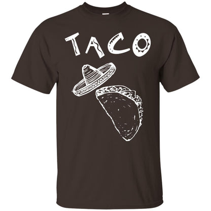 Taco Shirt For Mens Womens Kids Dark Chocolate
