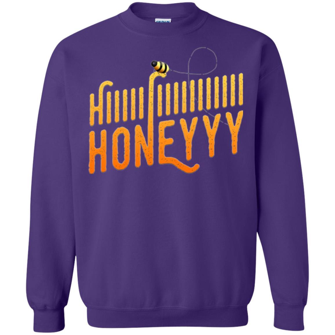 Bee T-shirt Hi Honey T-shirt Purple