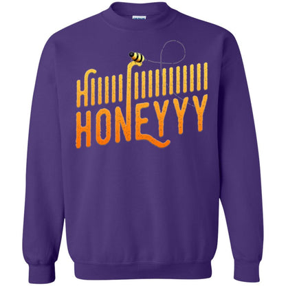 Bee T-shirt Hi Honey T-shirt Purple
