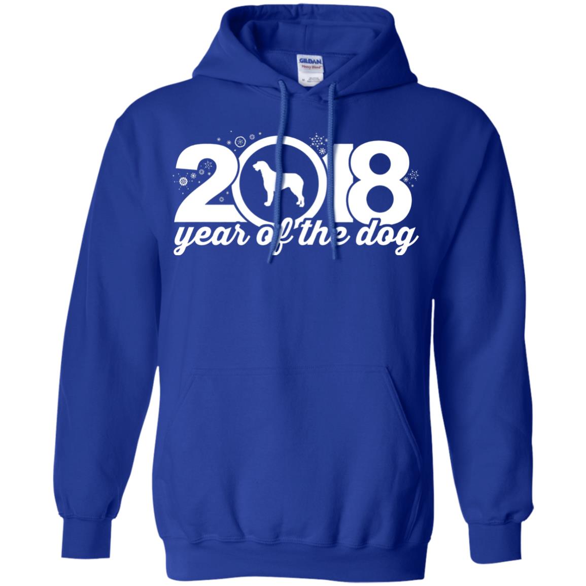 Irish Wolfhound Lover T-shirt 2018 Year Of The Dog New Year Royal
