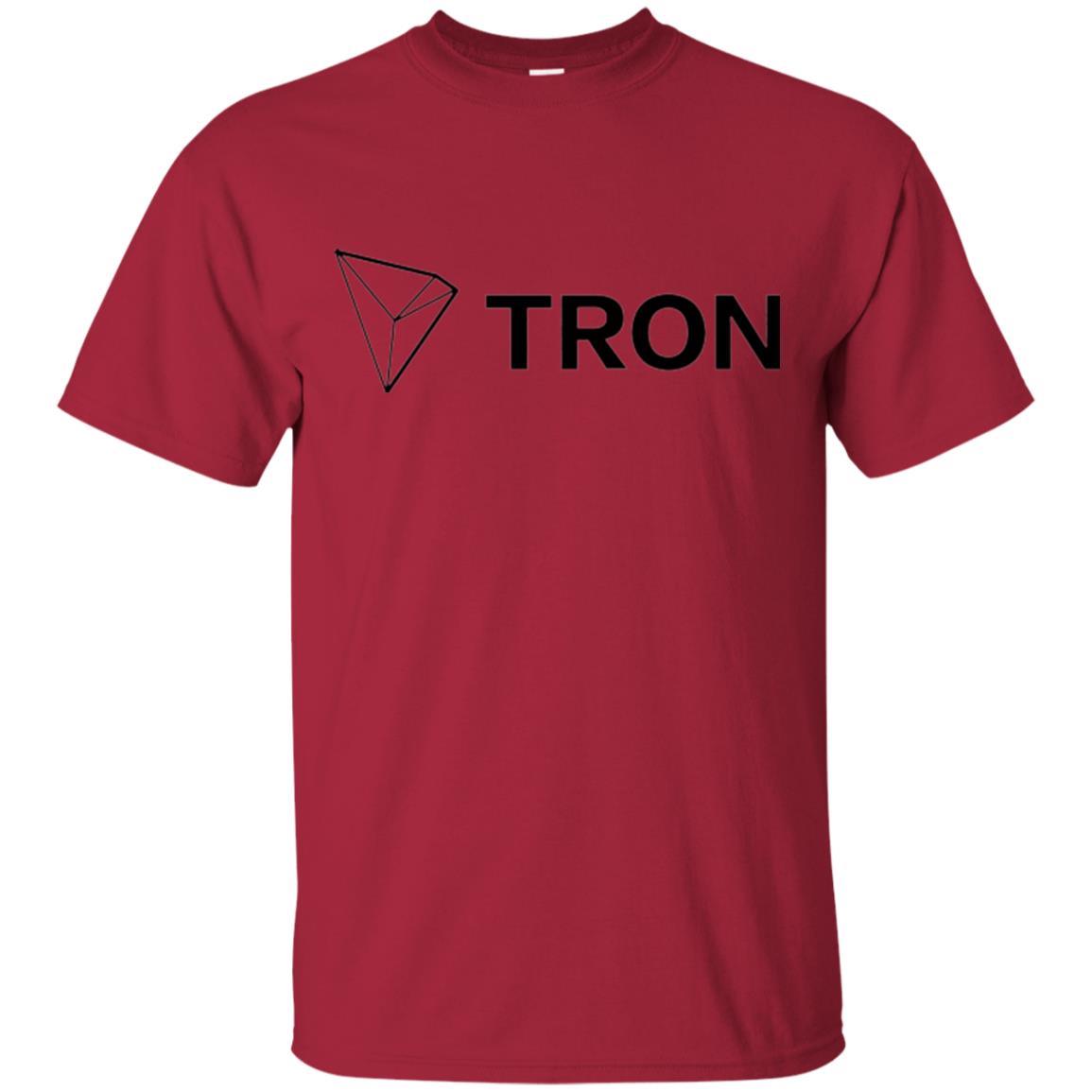 Tron Trx Cryptocurrency T-shirt Cardinal