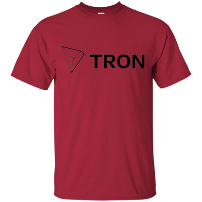 Tron Trx Cryptocurrency T-shirt Cardinal