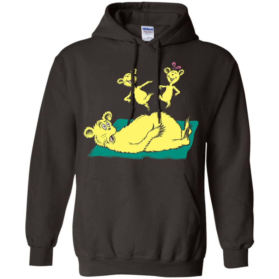 Dr. Seuss Hop On Pop Book Lover T-shirt Dark Chocolate