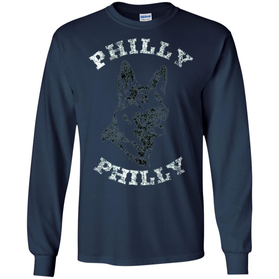 Dog Lover T-shirt Philly Philly Football Underdog Fan Navy