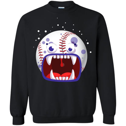 Baseball Halloween Shirt Black
