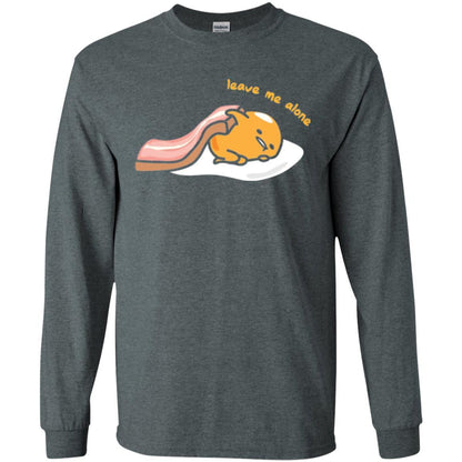 Film T-shirt Gudetama Leave Me Alone Dark Heather