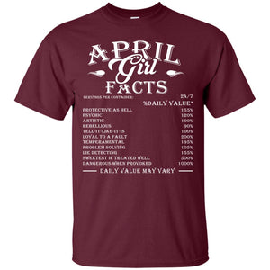 April Girl Facts T-shirtG200 Gildan Ultra Cotton T-Shirt