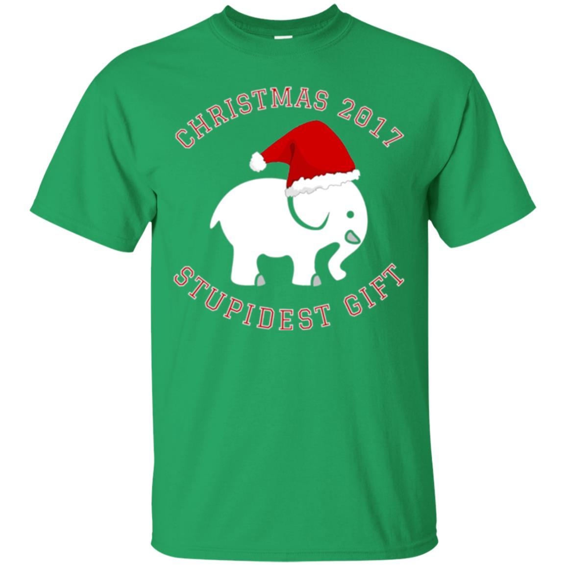 Elephant T-shirt Christmas 2017 T-shirt Irish Green