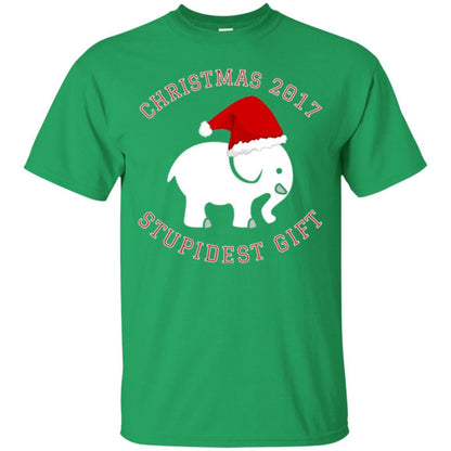 Elephant T-shirt Christmas 2017 T-shirt Irish Green