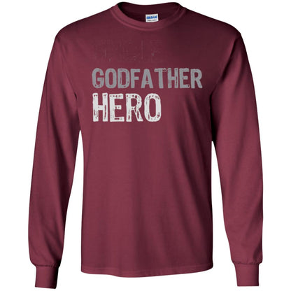 Uncle T-shirt Uncle Godfather Hero Maroon
