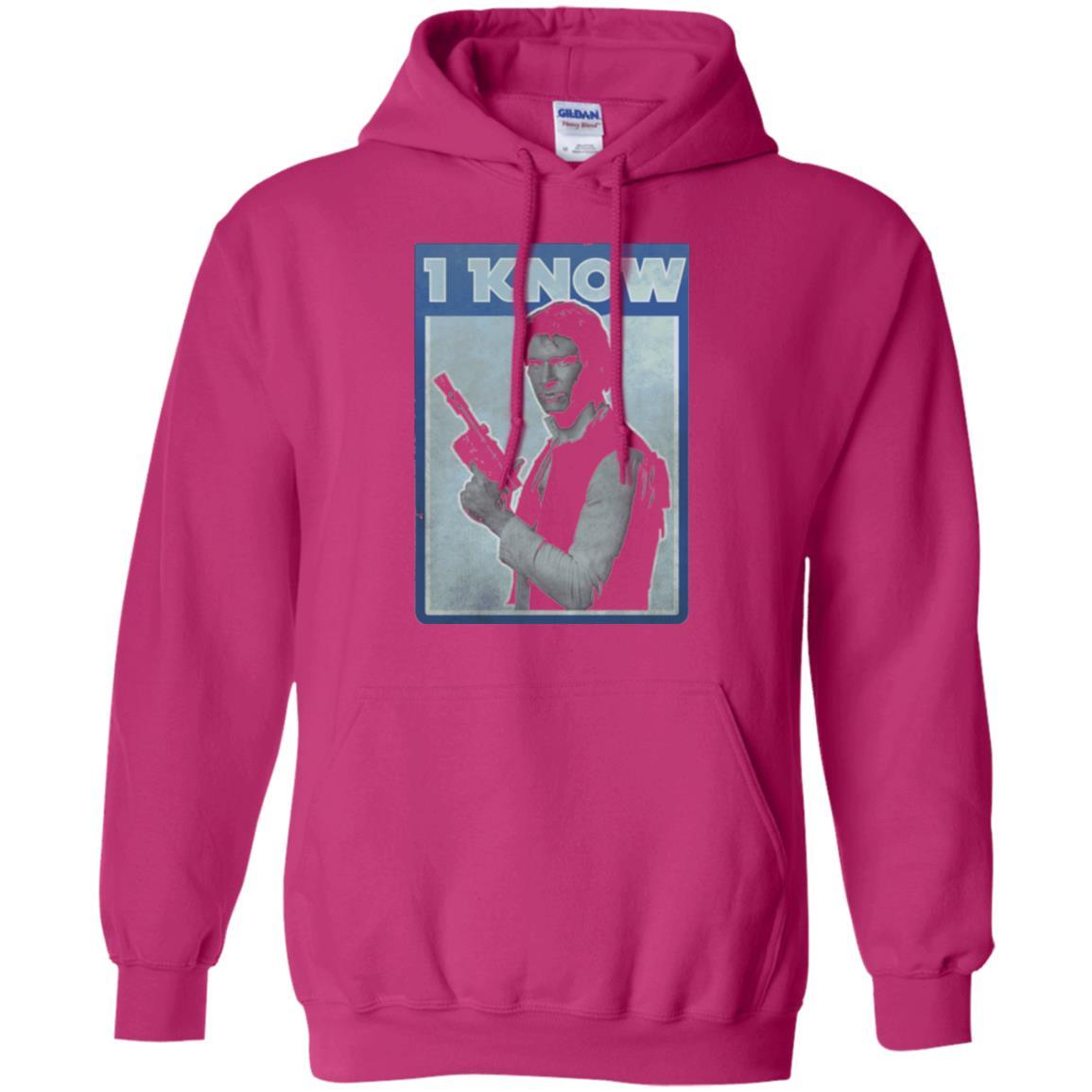 Film T-shirt Han Solo Iconic Unscripted I Know Graphic Heliconia