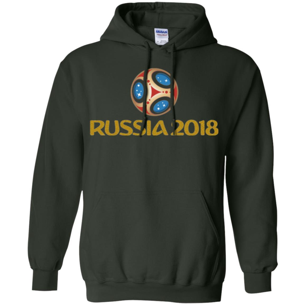 Football T-shirt Russia 2018 World Cup Forest Green